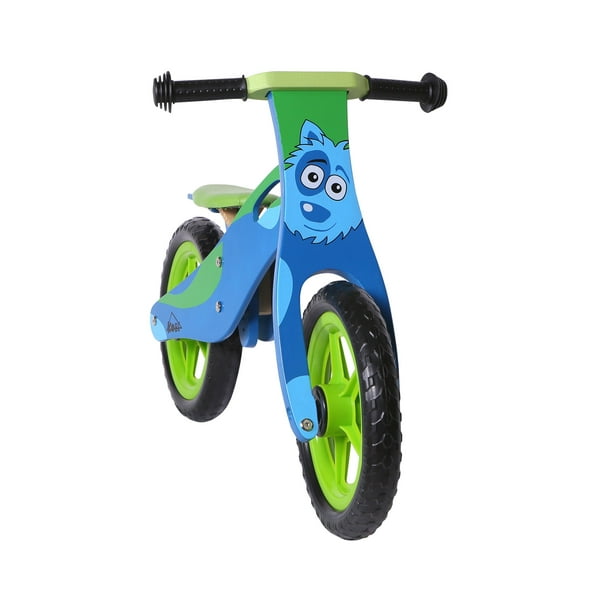 KOBE Wooden Balance Running Bike Birch Wood No Pedals Perfect Training Bike For Toddlers Kids Puppy Walmart