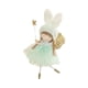 thumbnail image 2 of Colgante de adorno para árbol de Navidad | Alas y orejas de ángel con vestido de malla | Lindo colgante de hada para niña para decoración navideña, 2 of 4