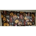 thumbnail image 2 of Morning Coffee Curtain Panels by Penny's Needful Things (Set of 2) 24 Inch Long UNLINED, 2 of 3