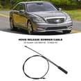 thumbnail image 3 of Hood Latch Lock Release Cable, High Strength Hood Bowden Cable Anti Crack Easy Operation 2218800159  For S-Class W221 S600 Base, 3 of 8