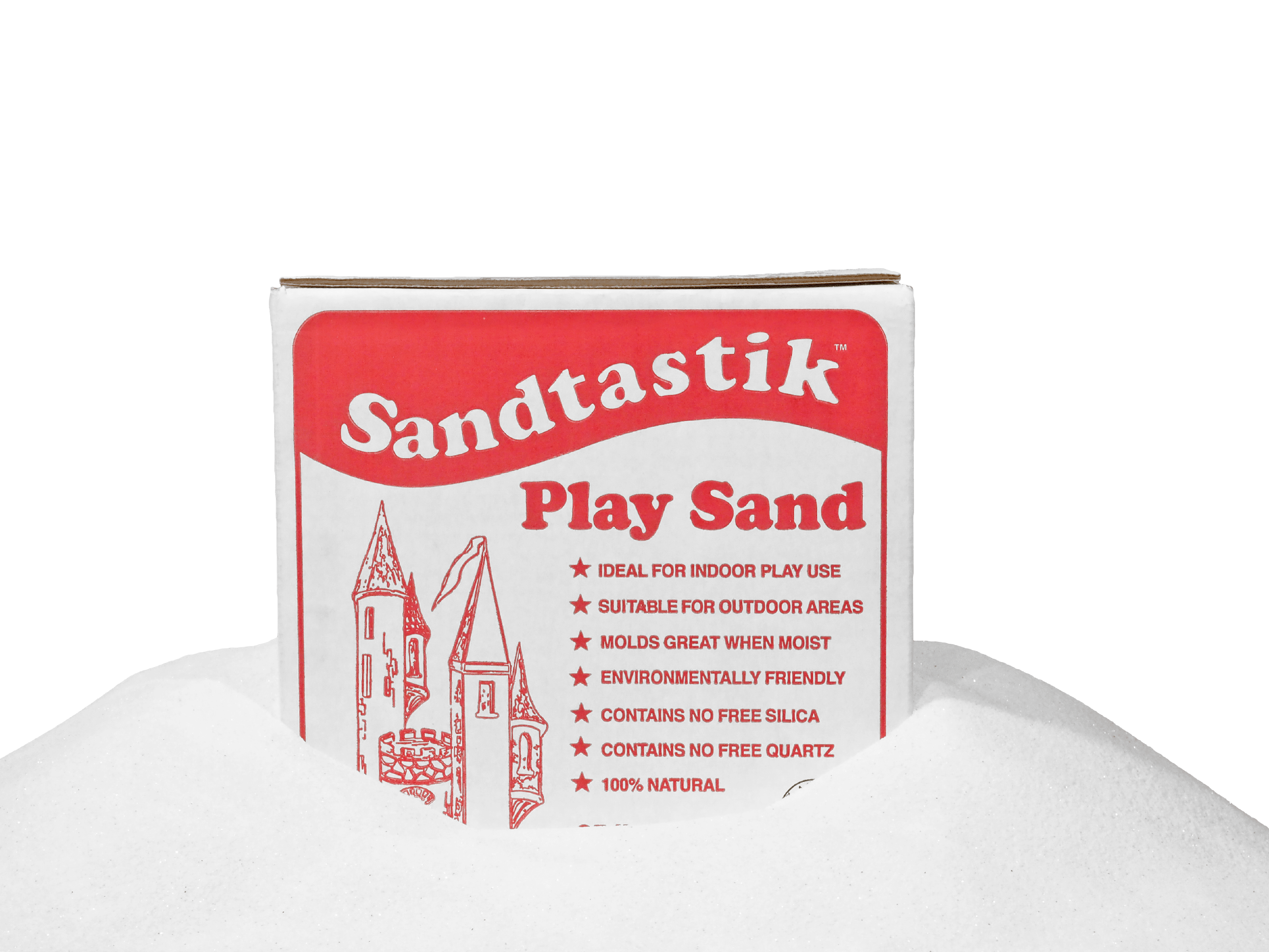 Sandtastik Products White Play Sand 25 Pounds - image 2 of 6