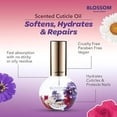 thumbnail image 4 of Blossom Hydrating, Moisturizing, Strengthening, Scented Cuticle Oil, Infused with Real Flowers, 0.42 fl. oz, Jasmine, 4 of 6