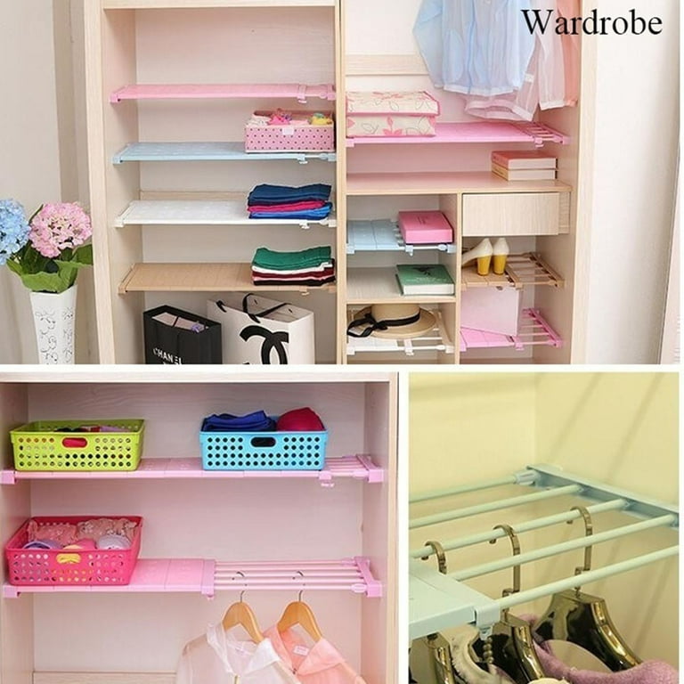 Wardrobe partition board discount rack