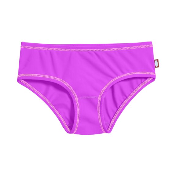 Made in USA Girls UPF 50 Swimming Briefs | Deep Purple