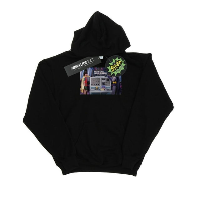 DC Comics Mens Batman TV Series Batcomputer Hoodie
