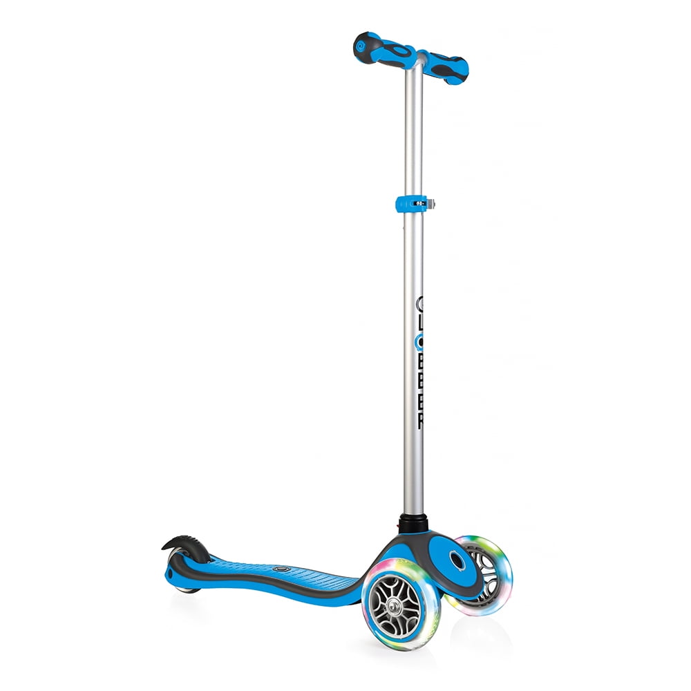 Globber 442101 V2 3Wheel Kids Kick Scooter with LED Light Up Wheels
