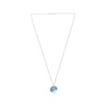 thumbnail image 5 of Juego de aretes y cadena ZVEZDA plata mexicana ley .925 Aquamarine, 5 of 5