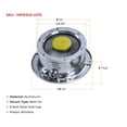 thumbnail image 6 of Aluminum Hub Cap with Gasket and Rubber Vent Plug - Trailer HUB Cap with Side Pipe Plug Replace 343-4013 7843-3434013 343013 38580513 411608P 4131103 9008P AM18010624 MER34013 R64013, 6 of 9