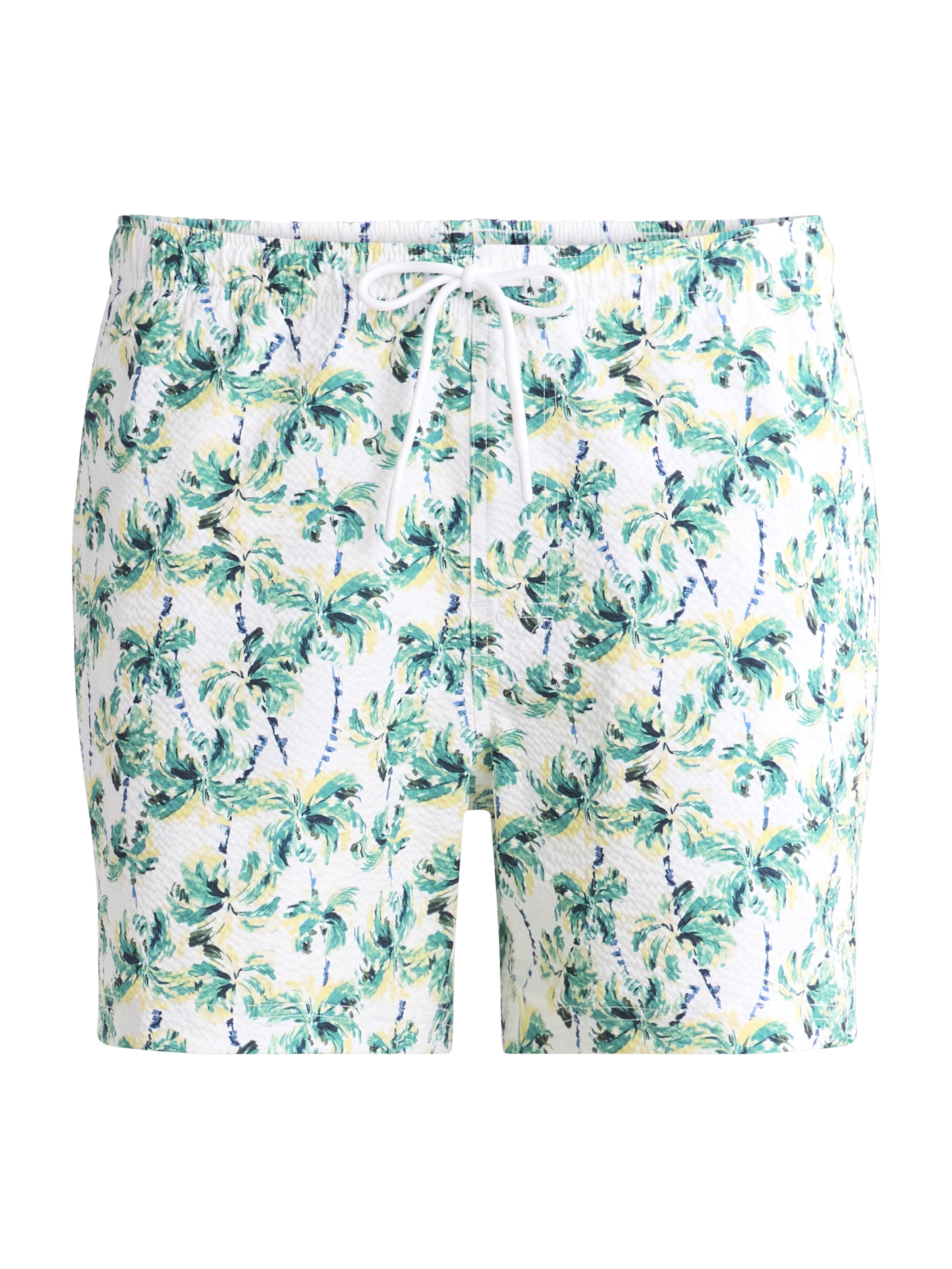 Free Assembly Men's Seersucker Swim Trunks, 5" Inseam, Sizes S-3XL
