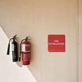 thumbnail image 5 of ADA CENTRAL SIGNS - 6" X6" Fire Extinguisher Sign - ADA Compliant Tactile Graphics Grade 2 Braille Text Acrylic Wall Signs - Emergency Safety Signs for Malls, Office Building, Schools, & Restaurants, 5 of 7