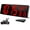Red WIFI Clock, variant on Large Digital Wall Clock WiFi Sync, 16.5in LED Display with Temperature/Date/Week, Remote Control, Auto-Dimming