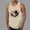 01 Beige, variant on Men's Stretch Casual Base Layer Tank Top Round Neck Fitness Fashion Print Athletic Shirt For Sports Workout Gym And Everyday Wear