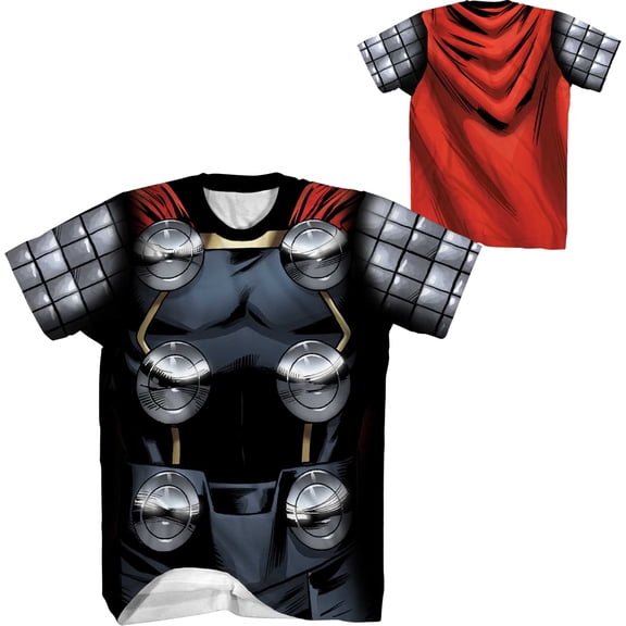 Thor Storm Cape Men's Performance Athletic Costume T-Shirt, Medium