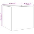 thumbnail image 2 of vidaXL Planter Set of 2 Silver Stainless Steel Medium Durable, 2 of 10