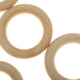 thumbnail image 3 of 10Pcs 50mm/2.17inch Natural Unfinished Wooden s Pendant Connectors for DIY Projects Jewelry And Craft Making Accessories, 3 of 8