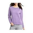 thumbnail image 2 of Hanes Women's and Women's Plus EcoSmart Fleece Sweatshirt, Sizes XS-4X, 2 of 2