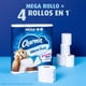 thumbnail image 5 of Charmin - Ultra Soft Papel Higiénico, 12 Mega Rollos, 208 Hojas por Rollo, 1 Mega Equivalente a 4 Regulares, Ultra Suave, 2X Más Absorbente, Smooth Tear, No Atascable, 5 of 9