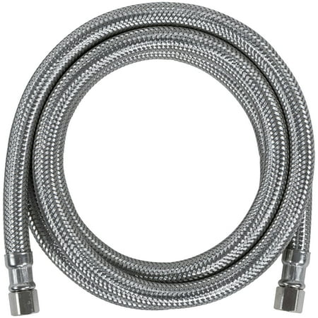 Certified Appliance IM72SS Refrigerator Ice Maker Connector, 6ft Silver