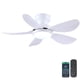 thumbnail image 1 of Ventilador de techo Kviflon de 36 pulgadas con luz y mando a distancia, color blanco, 1 of 9