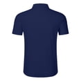 thumbnail image 5 of CHUMUD Mens Cotton Linen Short Sleeve Casual Pocket Shirts Button Down Shirt Collared Summer Cool & Breathable Blouse, 5 of 5