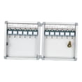 thumbnail image 1 of Caja de bloqueo de llaves, organizador de llaves, armario de llaves para talleres de reparación de automóviles, complejos de gestión de alquiler de of Posición de 12 teclas, 1 of 8
