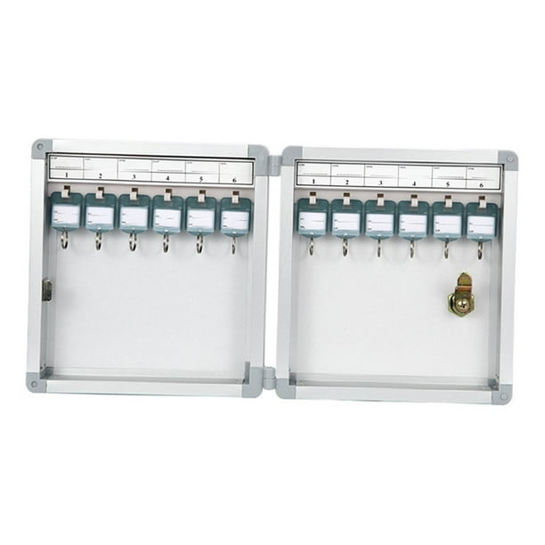 Caja de seguridad para llaves, organizador de llaves, portallaves, caja fuerte, armario de seguridad para llaves, caja de seguridad para llaves Posición de 12 teclas