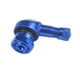 thumbnail image 3 of Válvula De Ángulo De Neumático Válvula De Llanta De Aleación De Aluminio Extensión De Válvula De Neumático Azul Metálico 90 Grados Para Automóviles Motocicletas Scooters Modificación Deportiva Serendint VI007333-00, 3 of 7