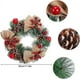 thumbnail image 5 of Puerta De Corona Navideña Con Piñas Y Bayas Corona Navideña Para Decoración Interior Y Exterior Puerta De Árbol De Navidad Chimenea-30cm, 5 of 5
