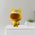 thumbnail image 4 of LOVIVER Figurines avec Plateau de Rangement statue Tigers Jaune, 4 of 8