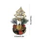 thumbnail image 3 of Xihbxyly Ofertas Relámpago Del Día Prime Solo Hoy Candelabros Navideños, Vitrinas de Hierro Forjado Dorado, Árboles de Navidad, Piñas, Decoraciones, Ambientes, Bandejas para Velas, 3 of 6