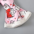 thumbnail image 5 of Gibobby Pañalero de algodón Traje de rastreo con estampado de animados para niña, puños de verano, tocado de cuello redondo de manga larga(Rosa, 3-6 Meses), 5 of 5