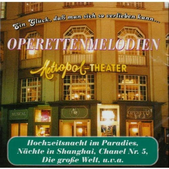 Friedrich Schroeder - Operetta Melodies - Music & Performance - CD