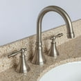thumbnail image 2 of Cherry Bathroom Vanity 36", Wheat Granite Top, Faucet LB7B, 2 of 4