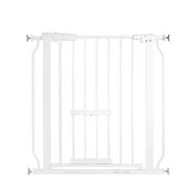 BalanceFrom Safety Gate with Pet Door 36-Inch Tall, Fits 29.1 - 33.8 Inch for Doorways and Stairways, White