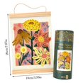 thumbnail image 3 of fsxdhpcsgfc Hearts In Paint By Number Kit Painting For Adults Beginners Floral Heart Canvas Art With Frame, 3 of 7
