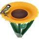 thumbnail image 1 of Comedero para pájaros silvestres CHAO en forma de flor dispensador de Comida para exteriores 60 cm amarillo Verde, 1 of 5