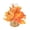 #213-Multicolor, variant on Artificial Pumpkin, Maple Leaf, Fall Floral Centerpiece with Metal Basket, Preassembled Autumn Tabletop Decor for Home