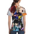 thumbnail image 5 of Boku no Hero Mha Academia Youth Unisex T-Shirt Crewneck Short Sleeve Double-Sided Print Tee Shirts Top For Boys Girls Kid Teen Small, 5 of 6