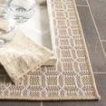 thumbnail image 5 of SAFAVIEH Terrace Wight Geometric Indoor/Outdoor Area Rug, Beige/Ivory, 6'7" x 6'7" Square, 5 of 16