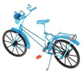 thumbnail image 1 of Bicicleta de Modelo 1:10 con Cesta Artesanal Juguete Zulema Juguete de bicicleta de bicicleta Diecast, 1 of 8