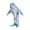 BU2, variant on SHENGSI Kids Shark Whale Flannel Sleeping Bag Onesie, Blanket Hoodie Unisex Wearable Hoodie Blanket Soft Cozy Flannel Hoodie Cute for Children