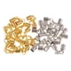 thumbnail image 3 of 20 piezas de cordón de material cuero chapado en material de oro y material de plata Juegos de extremo Puntas Conectores de cierre de langosta que se ajustan a 4 mm perfecl Broche de langosta magnético, 3 of 8