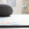 thumbnail image 6 of SAFAVIEH Kids Playhouse Colorful Dots Machine Washable Area Rug, Ivory/Blue, 7'9" x 10', 6 of 13