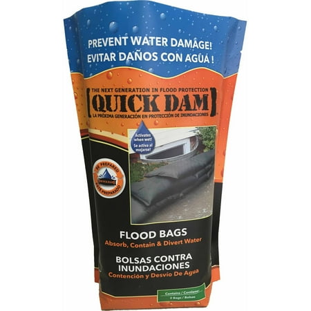 Quick Dam Flood Bags, 2pk