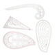 thumbnail image 3 of Herramienta de Diseño de Ropa ANGGREK Regla Curva de costura 4 Piezas, 3 of 8
