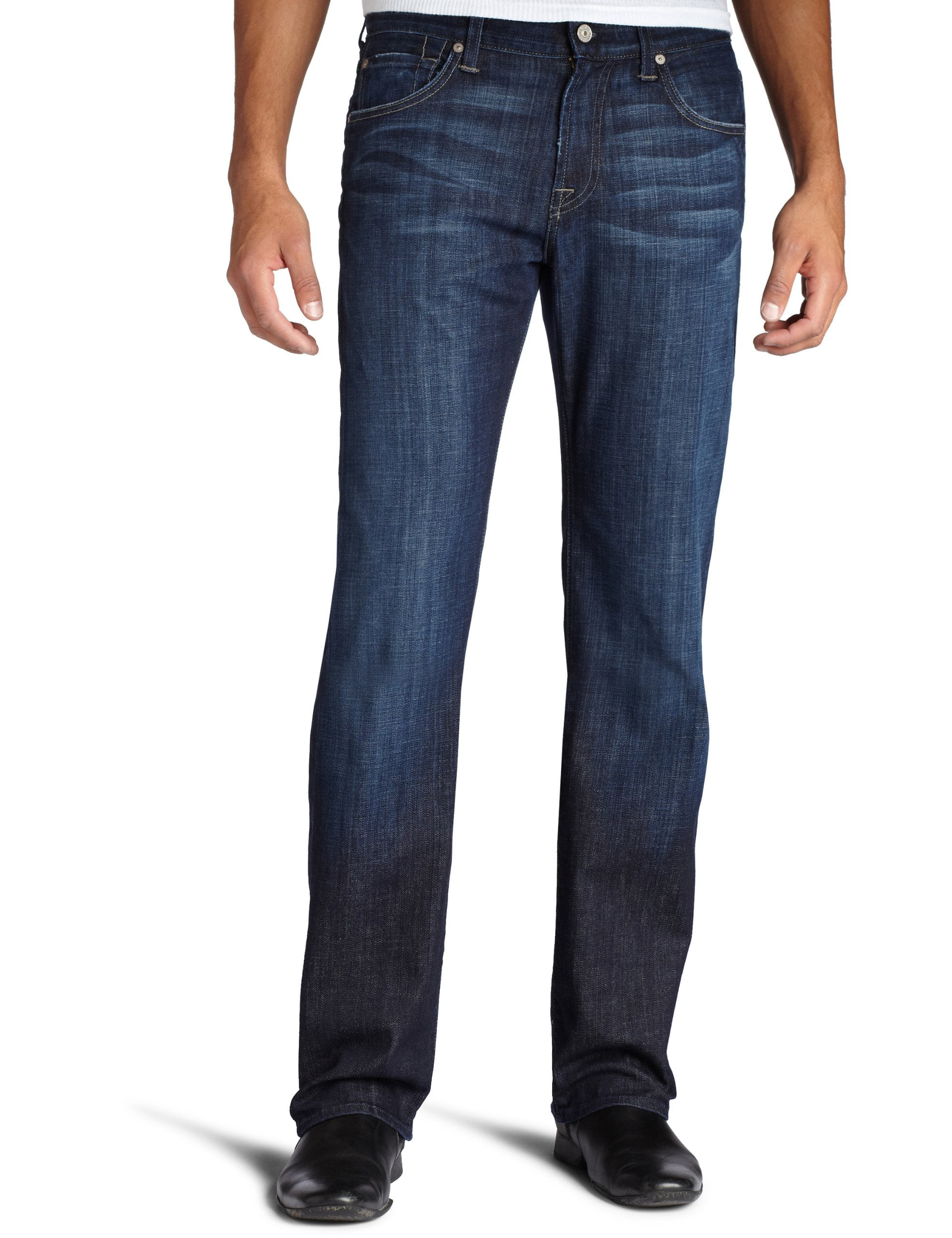 7 For All Mankind - Mens 32x36 Classic Straight Leg Jeans 32 - Walmart ...