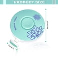 thumbnail image 4 of Baby Essentials, Baby Nail Trimmer Electric, Baby Nail Clippers, Safe Baby Nail File Kit with 6 Replacement Pads, Low Noise, Baby Nail File for Infants, Toddlers, Kids and Adults, Round Design, Green, 4 of 6