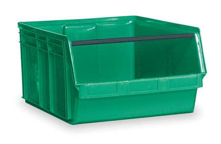 Quantum Storage Systems 150 lb Capacity, Bin, Green QMS743GN by Quantum Storage Systems