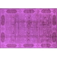 thumbnail image 1 of Ahgly Company Indoor Rectangle Oriental Purple Traditional Area Rugs, 7' x 10', 1 of 4
