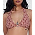 thumbnail image 4 of Ring-Front Triangle Halter Bikini Top Swimsuit, 4 of 6